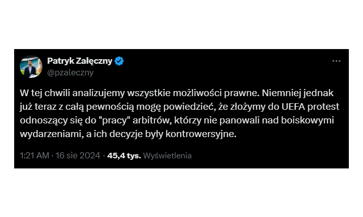 MOCNY WPIS prezesa Śląska Wrocław po meczu z St. Gallen!